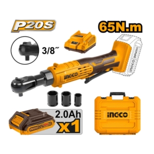 Máy siết bu lông góc dùng pin 20V-65Nm Ingco CDRLI2060152