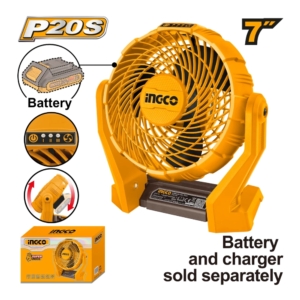 Quạt dùng pin 20V Ingco CFALI2007 (không kèm pin & sạc)