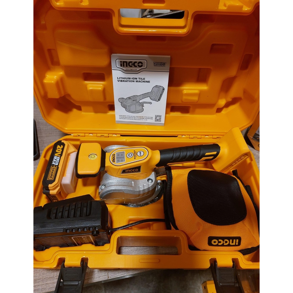 Máy ốp lát gạch dùng pin 20V Ingco CTVLI20101 (1 pin 2Ah & sạc) 2 CTVLI20101-3