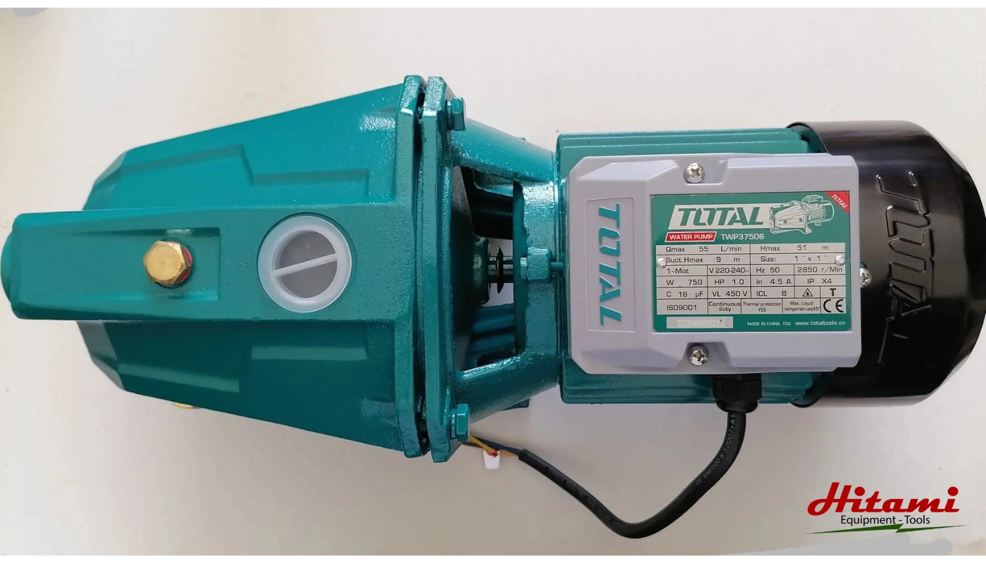 Máy bơm nước 750W Total TWP37506 9 Những điểm nổi bật của máy bơm nước 750W Total TWP37506