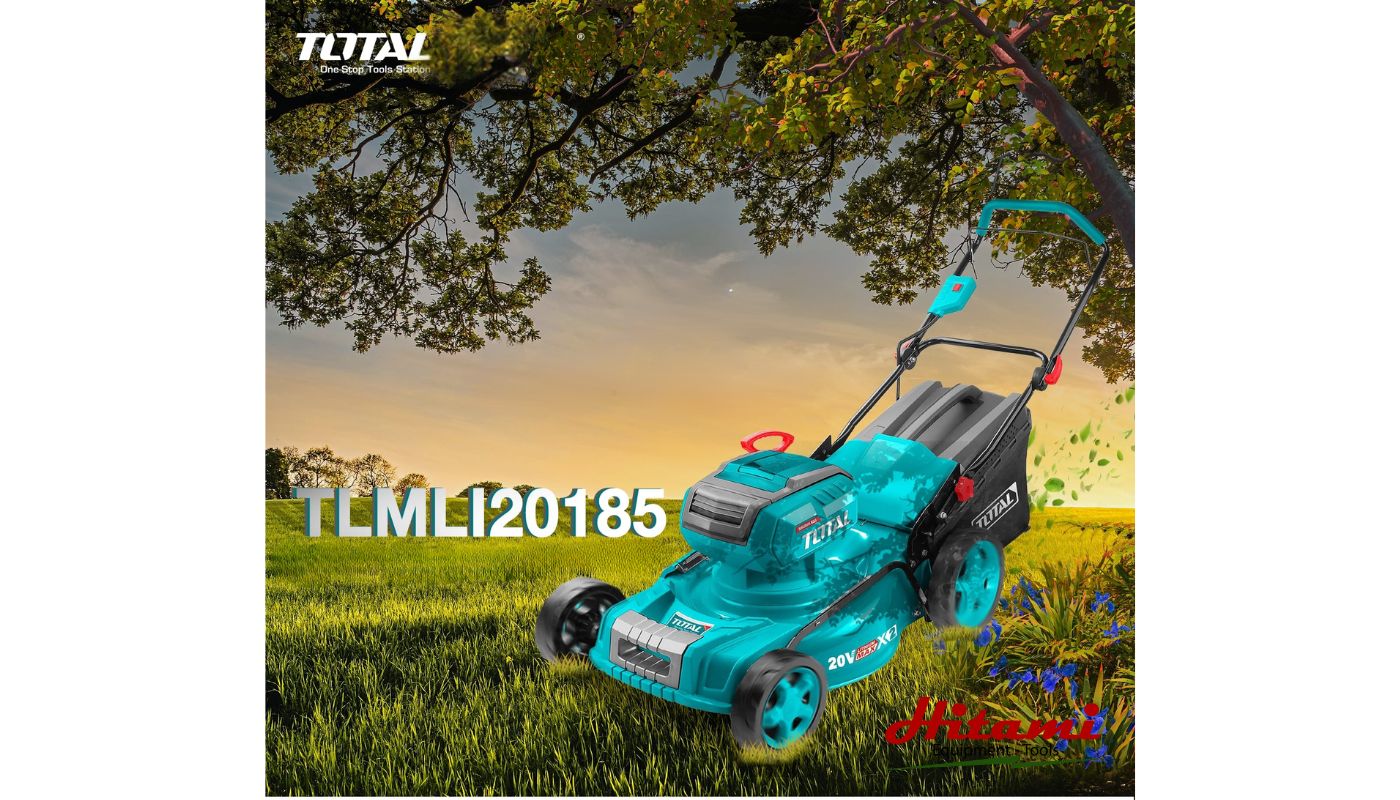 Điểm nổi bật của sản phẩm máy cắt cỏ pin không chổi than 18inch Total TLMLI20185