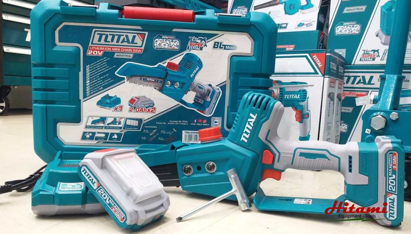 Điểm nổi bật của sản phẩm máy cưa xích pin mini Total TGSLI20686