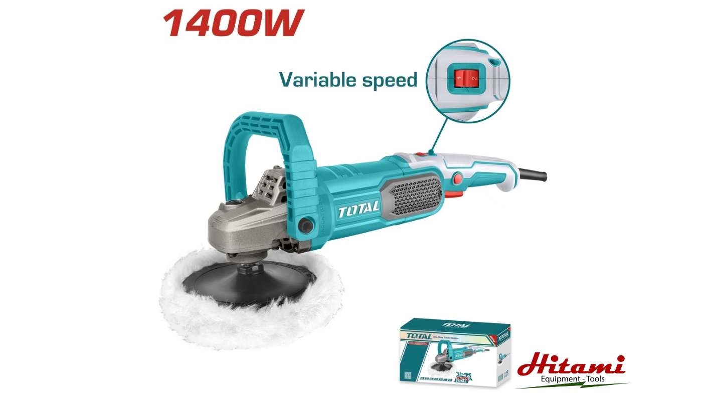 Giới thiệu máy đánh bóng cầm tay 1400W Total TP11418018