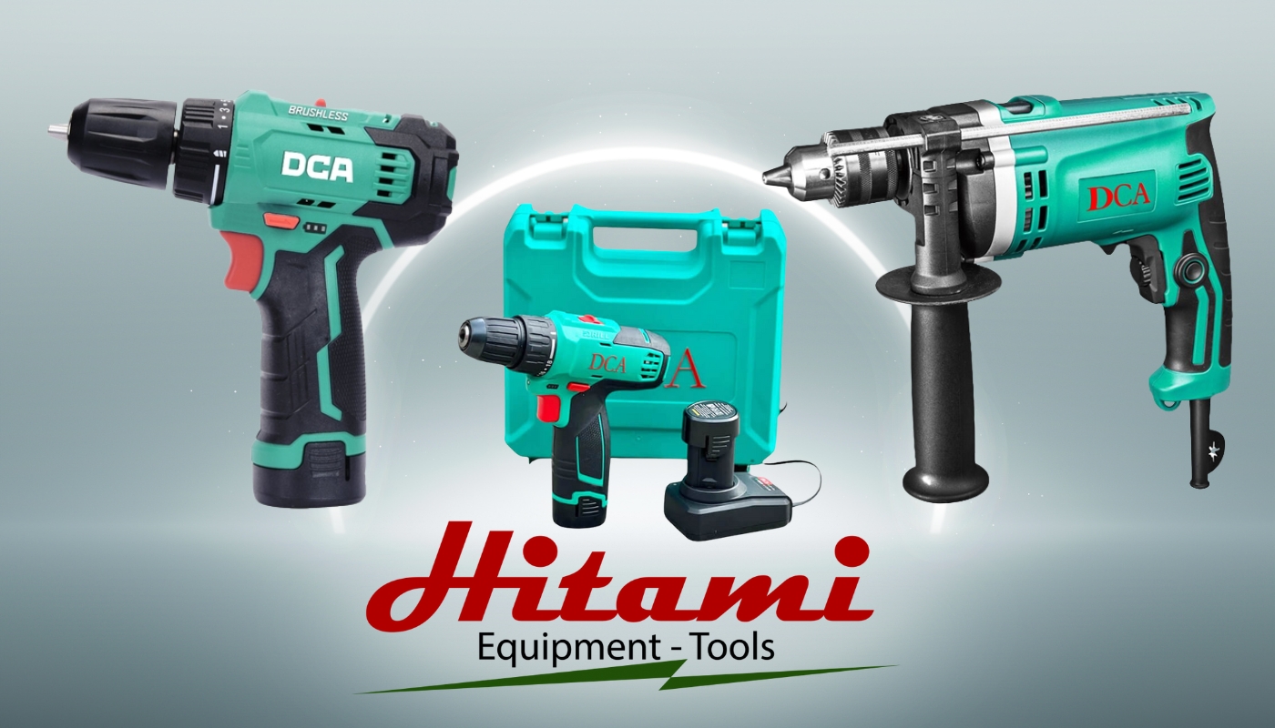 Mua máy khoan và các sản phẩm khác của DCA tại Hitami