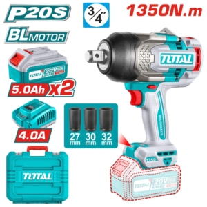 Máy siết bulong pin không chổi than 1350Nm Total TIWLI20135