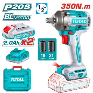 Máy siết buloong không chổi than pin 350Nm Total TIWLI2035