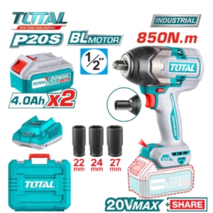 Máy siết bu lông pin 20V 850Nm Total TIWLI2085