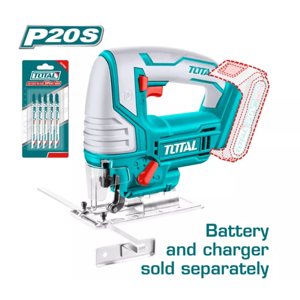 Máy cưa lọng dùng pin không chổi than Total TJSLI1008 (Không kèm pin & sạc) 2 TJSLI1008-2