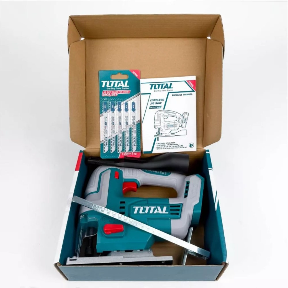 Máy cưa lọng dùng pin không chổi than Total TJSLI1008 (Không kèm pin & sạc) 6 TJSLI1008-6