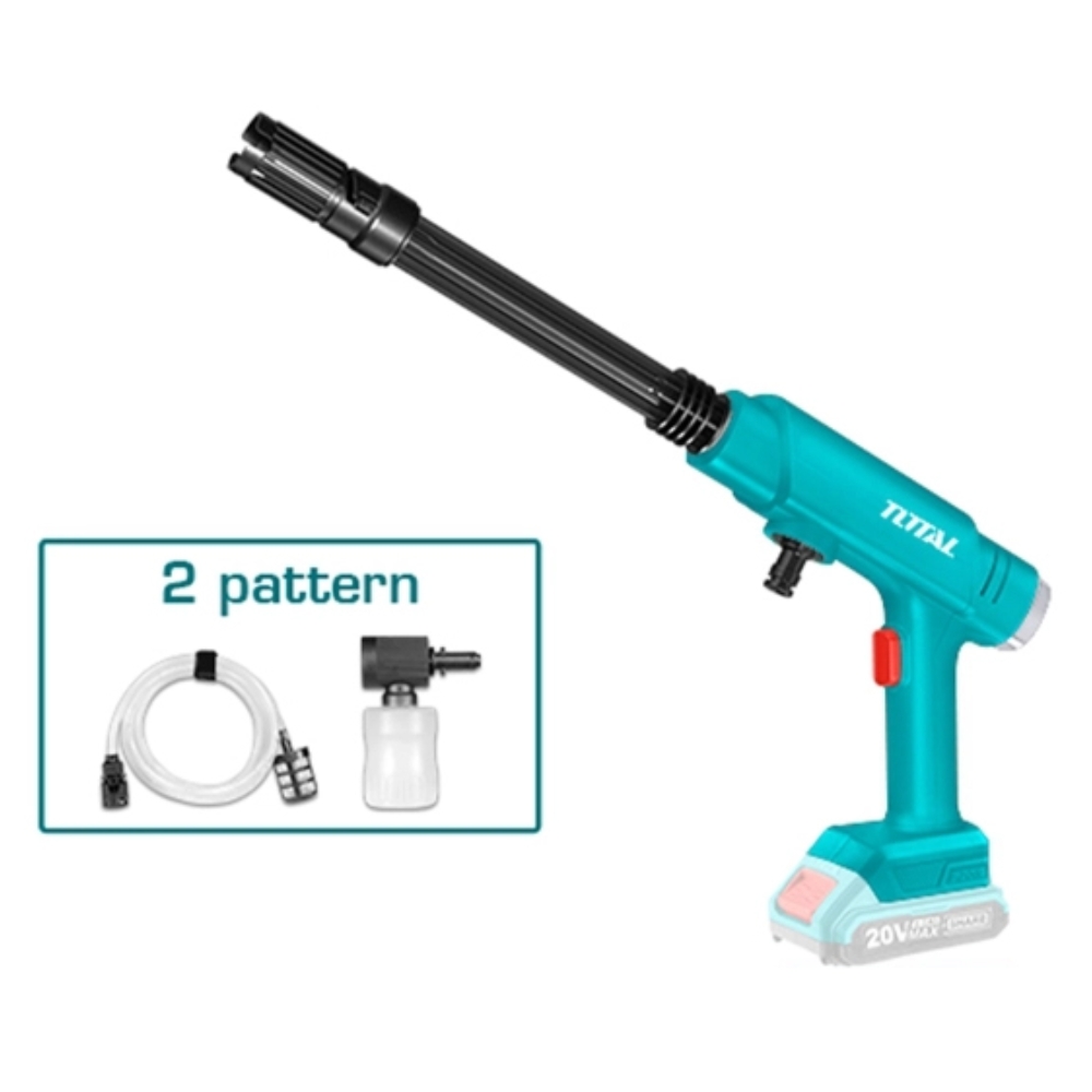 Máy xịt rửa xe dùng pin 20V Total TPWLI2028 (chưa pin & sạc) 1 Máy xịt rửa xe dùng pin 20V Total TPWLI2028 (chưa pin & sạc)