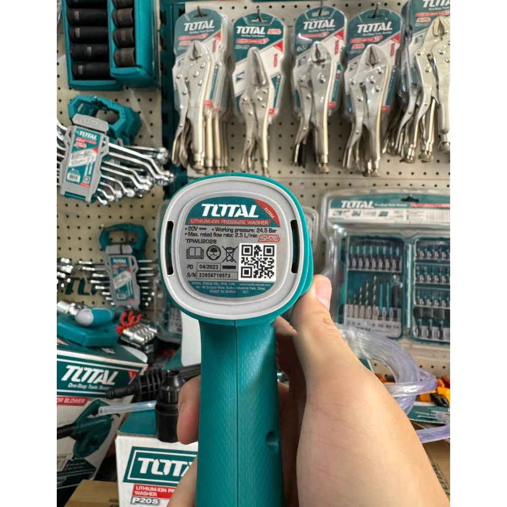 Máy xịt rửa xe dùng pin 20V Total TPWLI2028 (chưa pin & sạc) 3 TPWLI2028-3