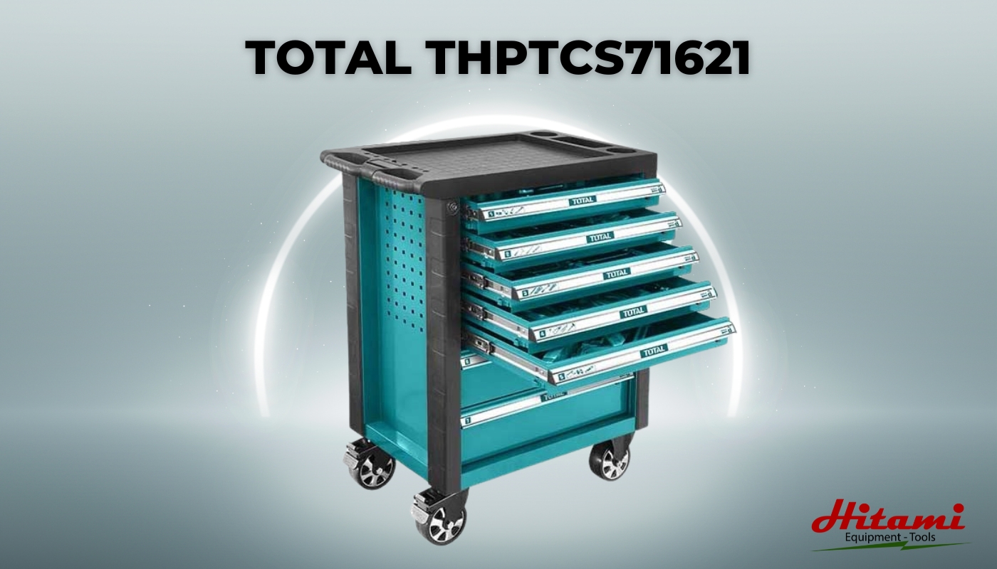 Tủ dụng cụ 7 ngăn 162 chi tiết Total THPTCS71621