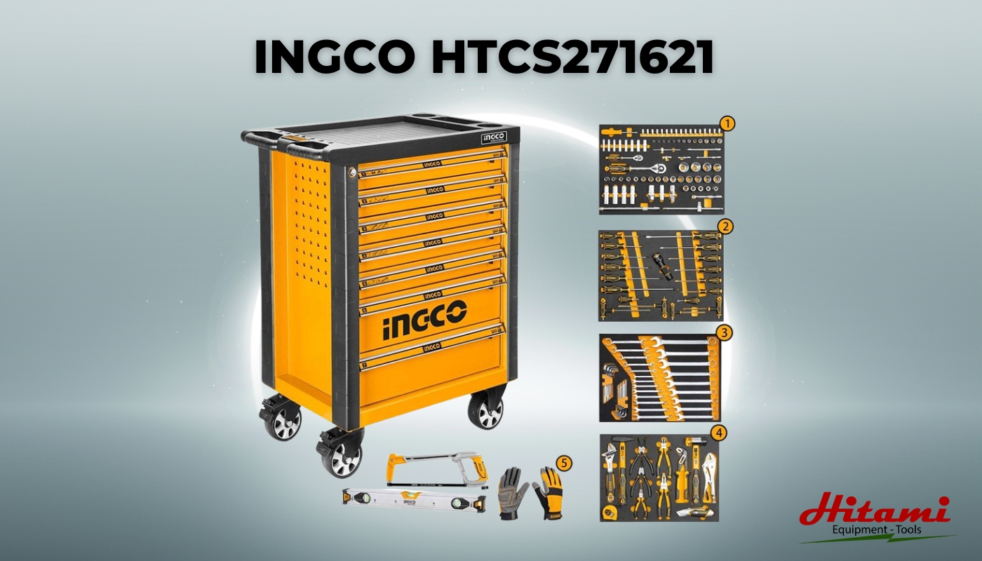 Tủ đựng dụng cụ cơ khí Ingco HTCS271621