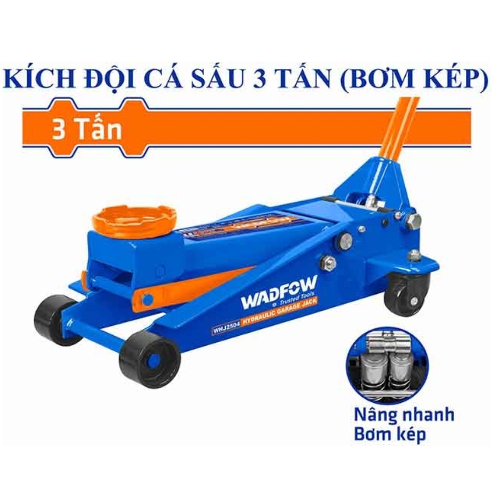 Kích đội cá sấu 3 tấn Wadfow WHJ2504 1 Kích đội cá sấu 3 tấn Wadfow WHJ2504