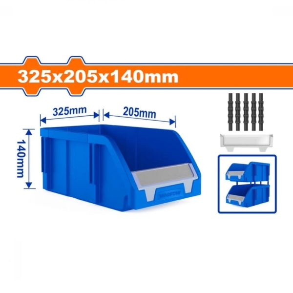 Khay đựng phụ kiện 325x205x140mm Wadfow WTB0303