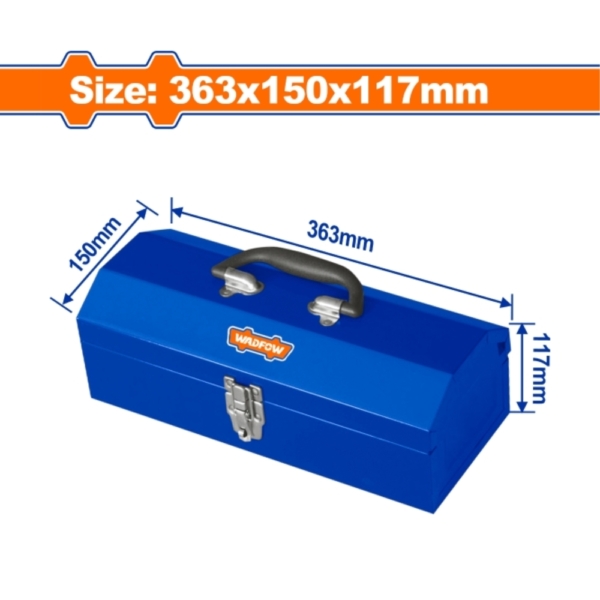 Hộp sắt đựng đồ nghề 363x150x117mm Wadfow WTB8A11