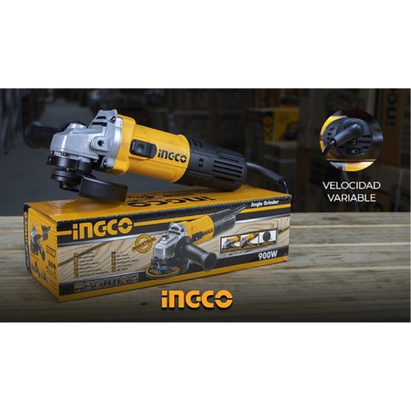 Hình ảnh thực tế của máy mài góc 900W Ingco AG900285