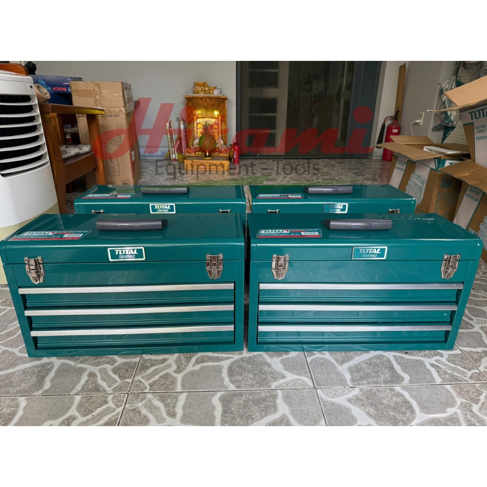 Bộ đồ nghề 132 chi tiết Total THPTCS71321 (Hộp sắt) 2 Bo-do-nghe-132-chi-tiet-Total-THPTCS71321-Hop-sat-1