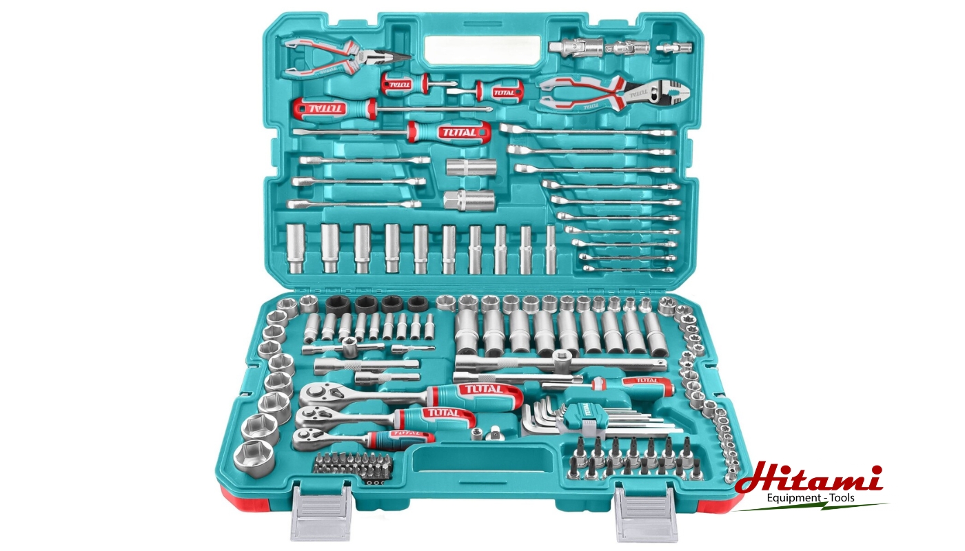 Giới thiệu bộ dụng cụ 156 chi tiết Total THKTHP21566 