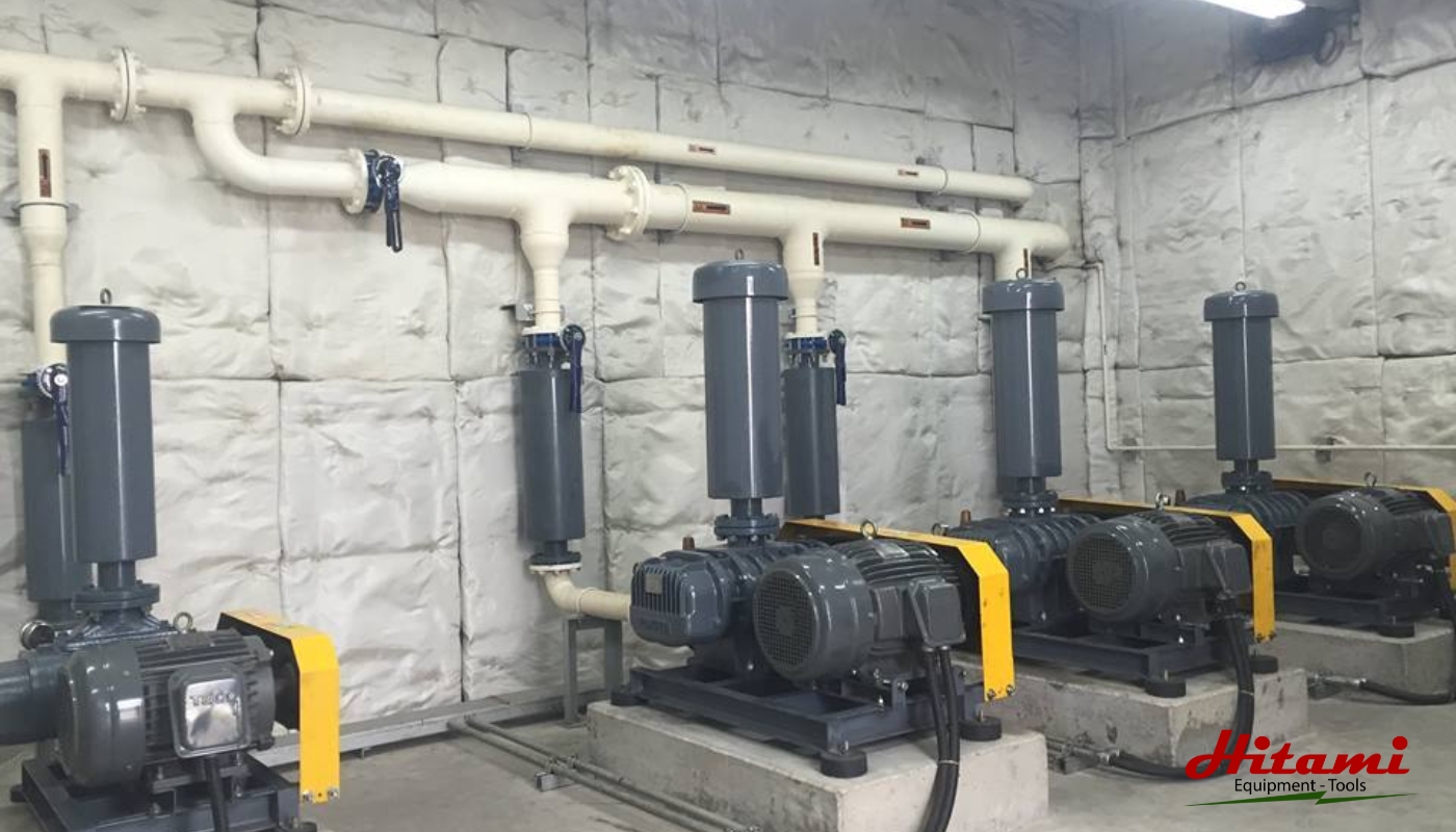 Ứng dụng máy thổi khí trong công nghiệp