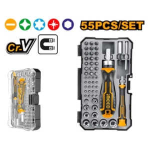 Bộ 55 cái tua vít Ingco HKSDB0558