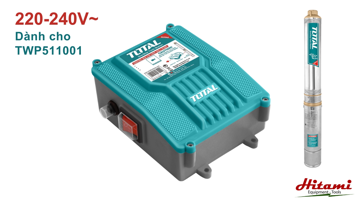 Hộp điều khiển dành cho máy bơm hỏa tiễn Total TWP511001