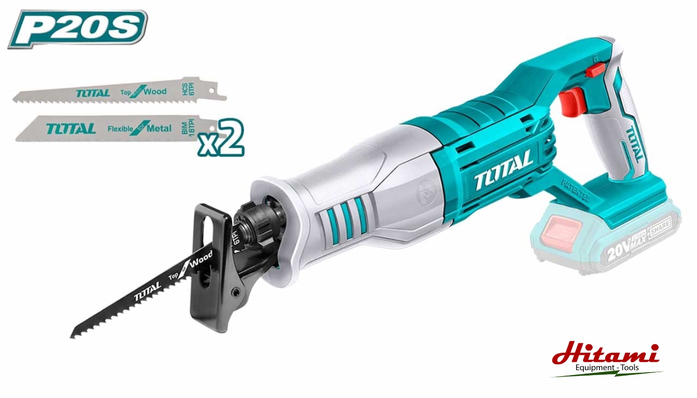Máy cưa kiếm dùng pin 20V Total TRSLI1151 9 Điểm nổi bật của máy cưa kiếm dùng pin 20V Total TRSLI1151
