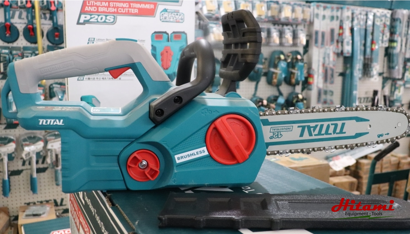Điểm nổi bật của máy cưa xích 12 inch pin 20V Total TGSLI20128
