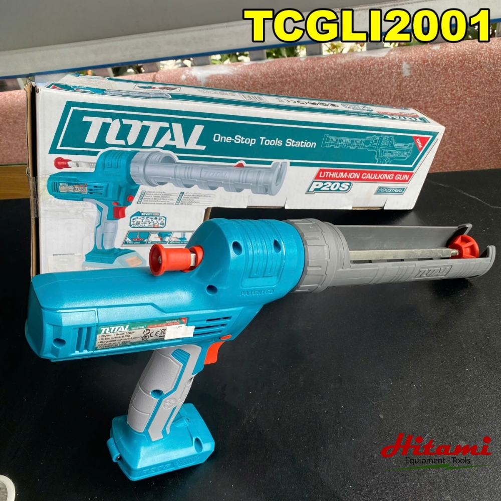 Hình ảnh súng bắn keo silicon dùng pin 20V Total TCGLI2001