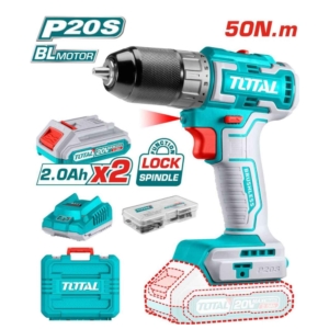Máy khoan pin không chổi than 20V Total TDLI20508