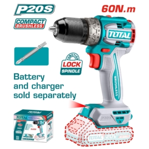 Máy khoan pin không chổi than 20V Total TDLI206021