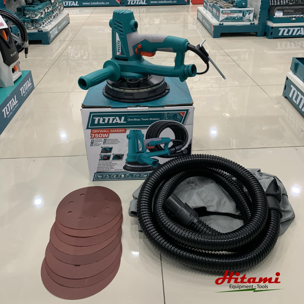 Hình ảnh trọn bộ máy chà bột mịn tường Total TDWS7501