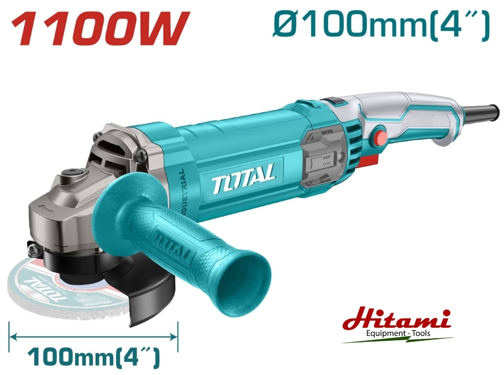 Hình ảnh máy mài góc 1100W 100mm Total TG11010056