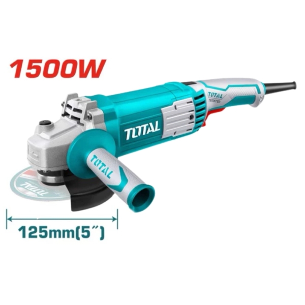 Máy mài góc cầm tay 125mm 1500W Total TG11512526