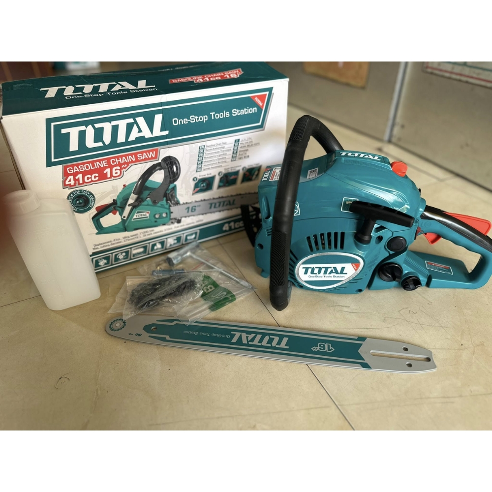 Máy cưa xích chạy xăng 1.4kW 2HP Total TG5411611 3 TG5411611-3