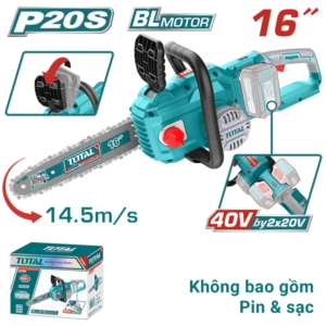 Máy cưa xích 16 inch pin 20V Total TGSLI40168