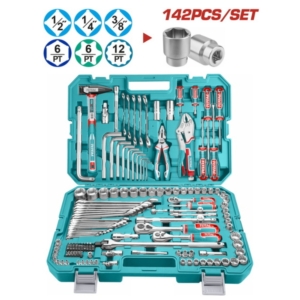 Bộ đồ nghề 142 chi tiết Total THKTHP21426