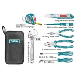 Bộ đồ nghề cầm tay 8 chi tiết Total THKTHP90086