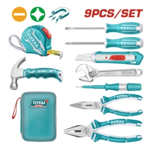 Bộ dụng cụ cầm tay 9 chi tiết Total THKTHP90097