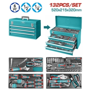 Bộ đồ nghề 132 chi tiết Total THPTCS71321