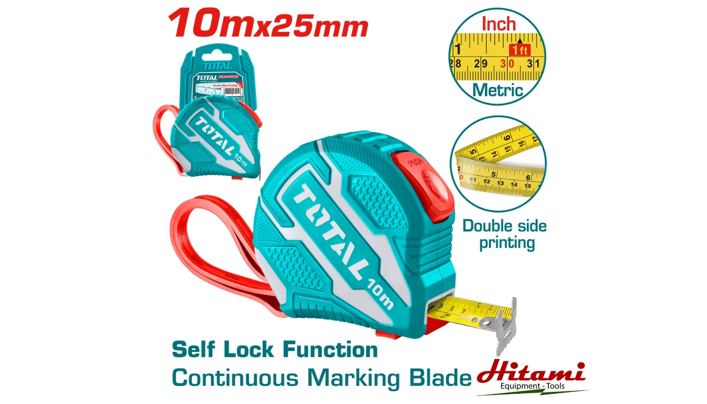 Giới thiệu thước kéo 10m Total TMT1262101