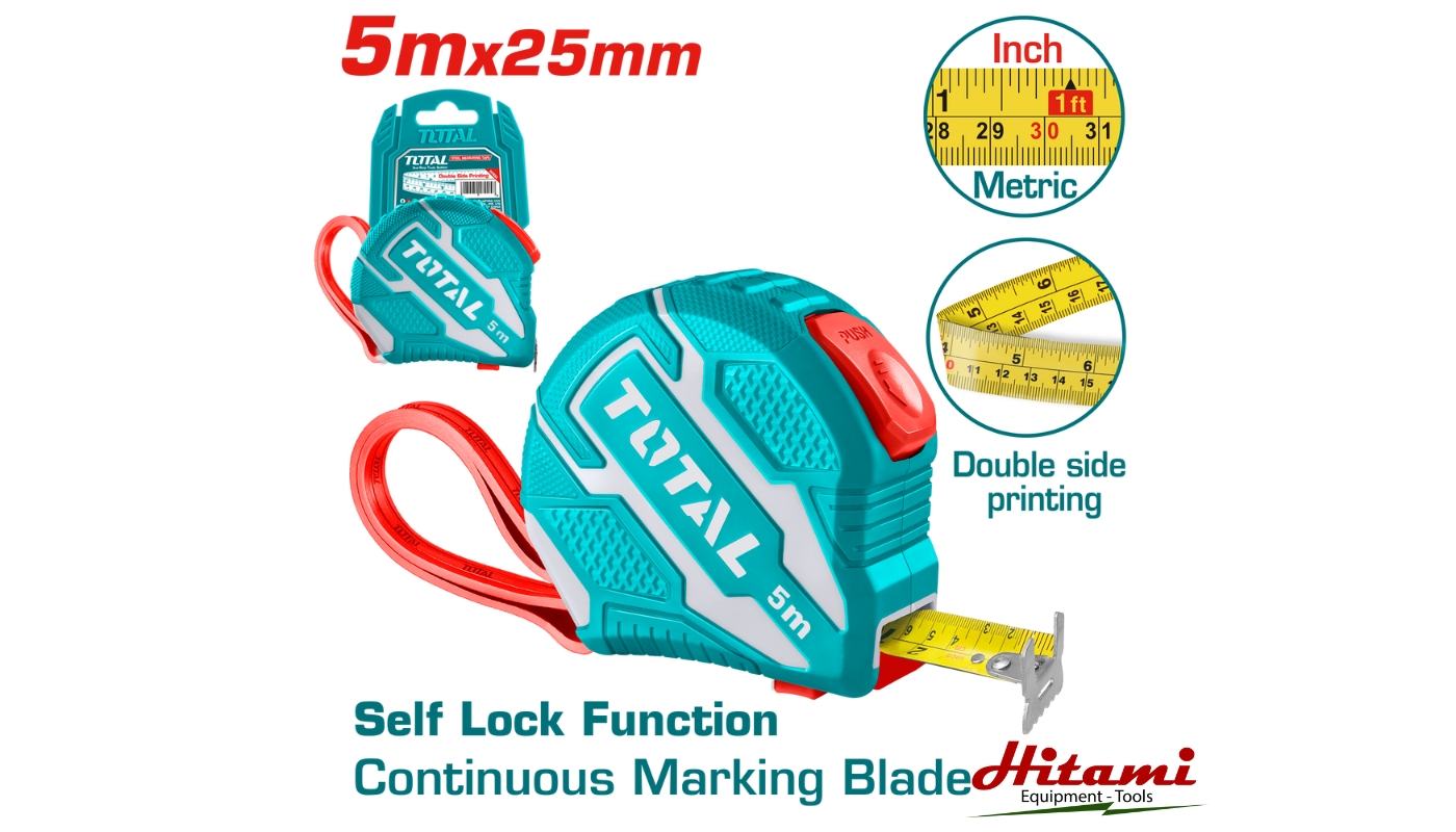 Giới thiệu thước kéo 5m Total TMT126252