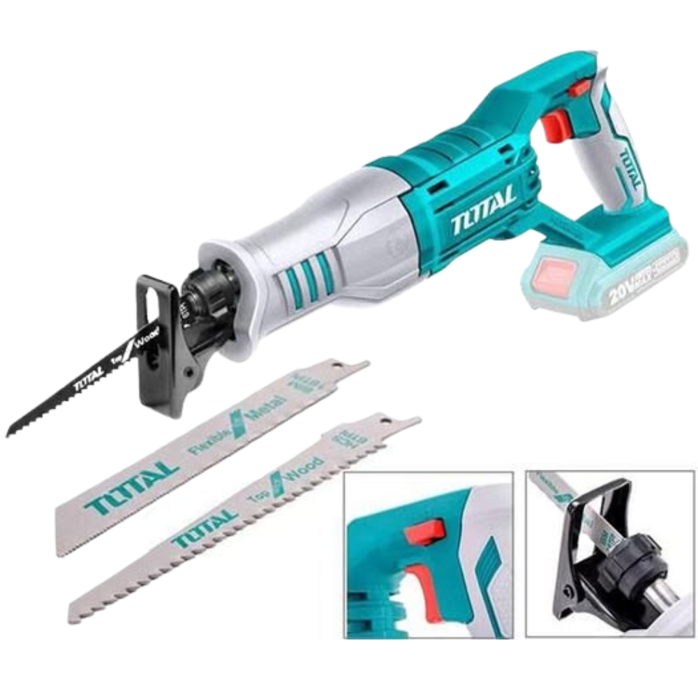 Máy cưa kiếm dùng pin 20V Total TRSLI1151 3 TRSLI1151-3