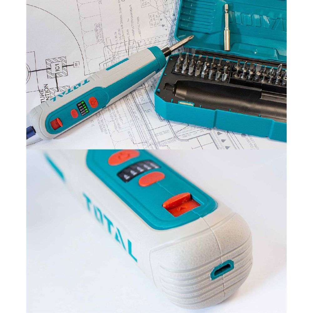 Máy siết vít dùng pin 4V Total TSDLI0403 2 TSDLI0403-2
