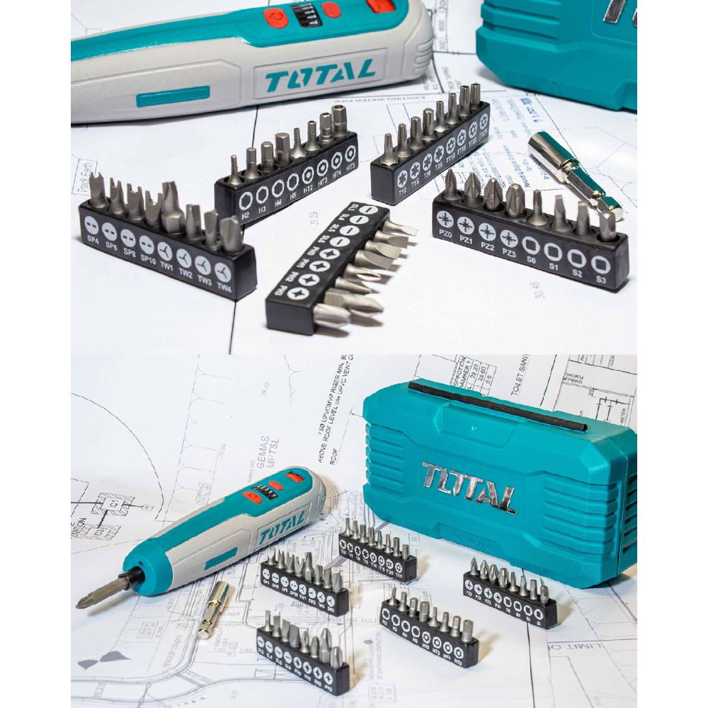 Máy siết vít dùng pin 4V Total TSDLI0403 3 TSDLI0403-3