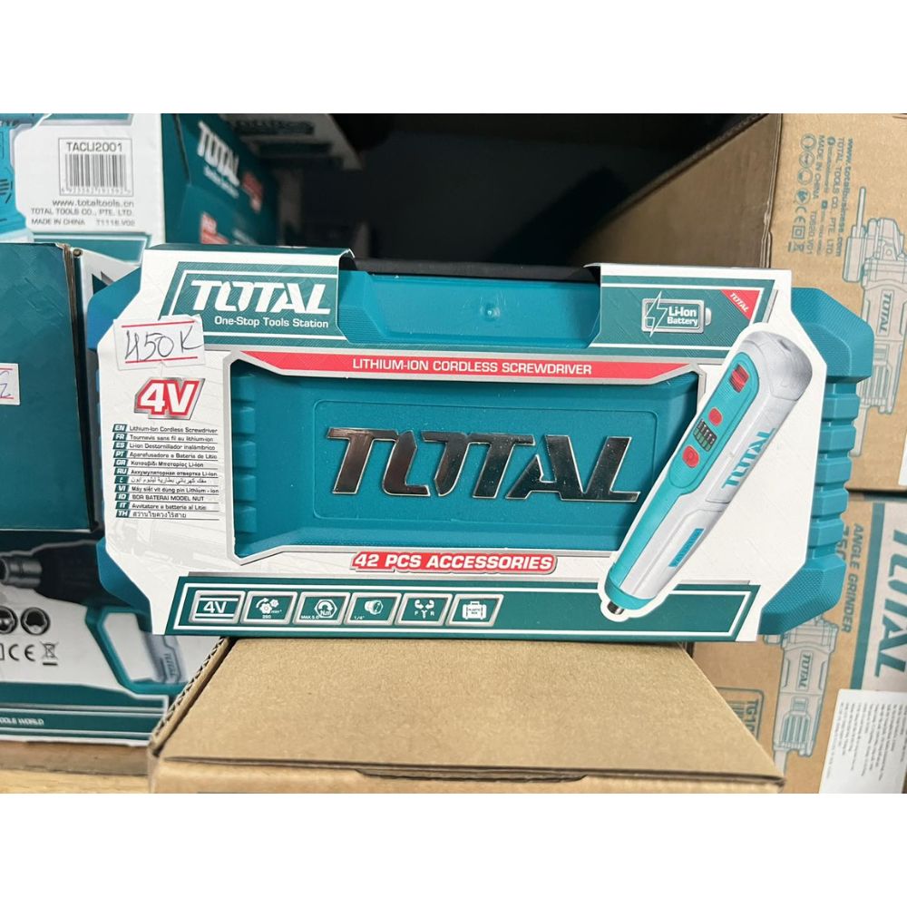 Máy siết vít dùng pin 4V Total TSDLI0403 5 TSDLI0403-5