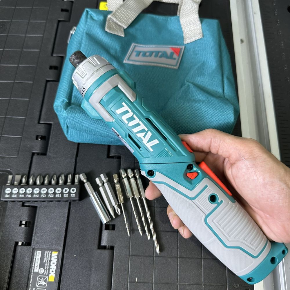 Máy siết vít dùng pin 8V Total TSDLI0802 2 TSDLI0802-2