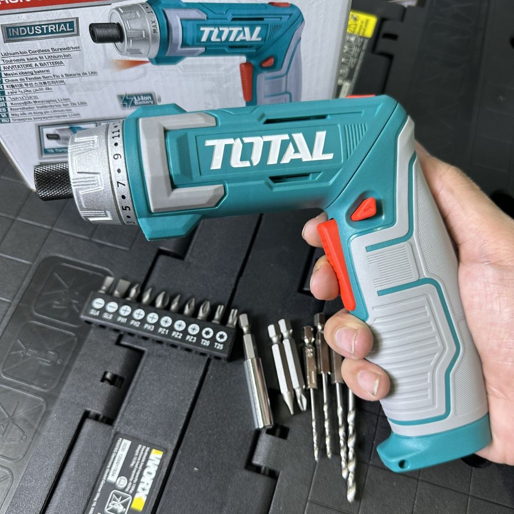 Máy siết vít dùng pin 8V Total TSDLI0802 6 TSDLI0802-6