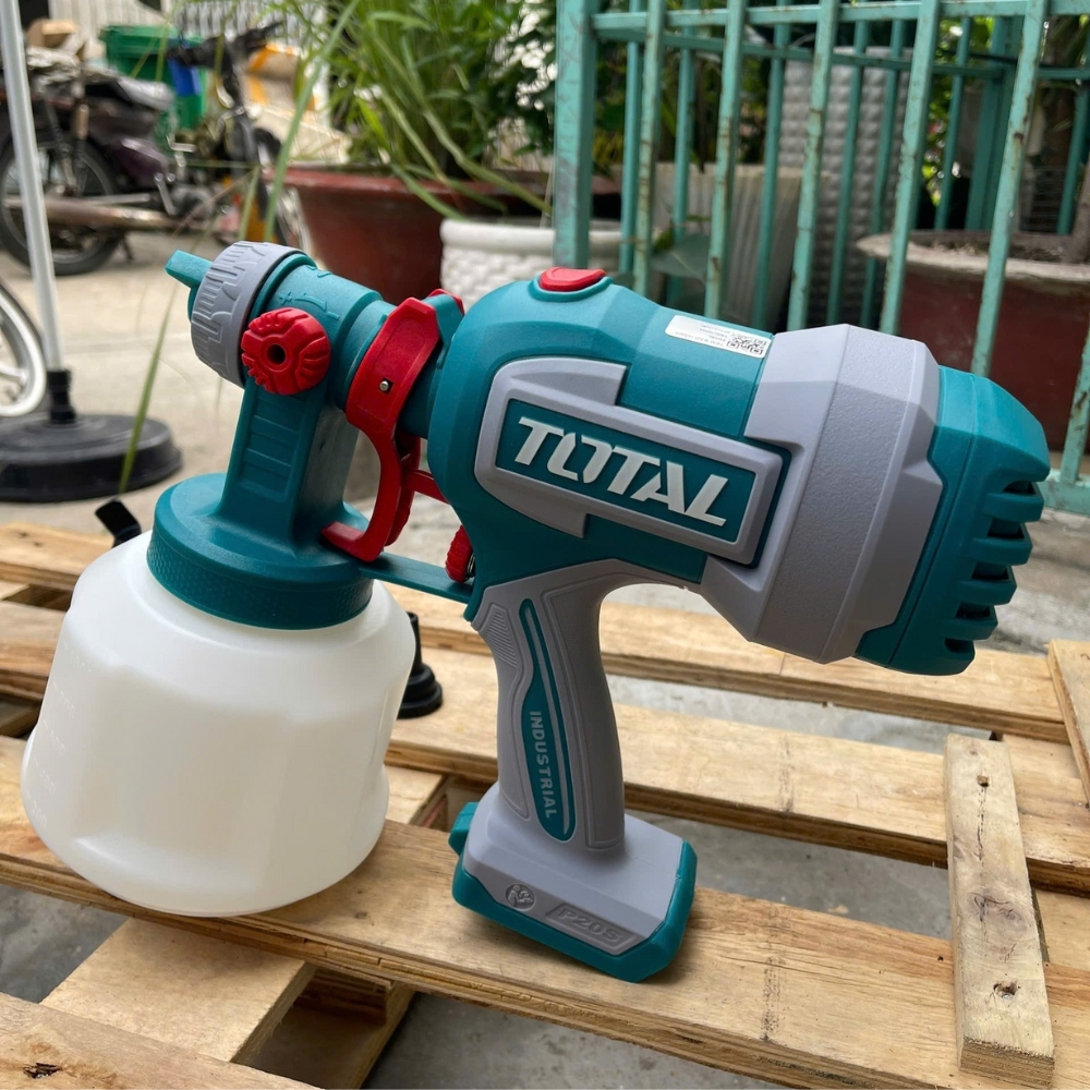 Máy phun sơn dùng pin không chổi than Total TSGLI20042 3 TSGLI20042-3