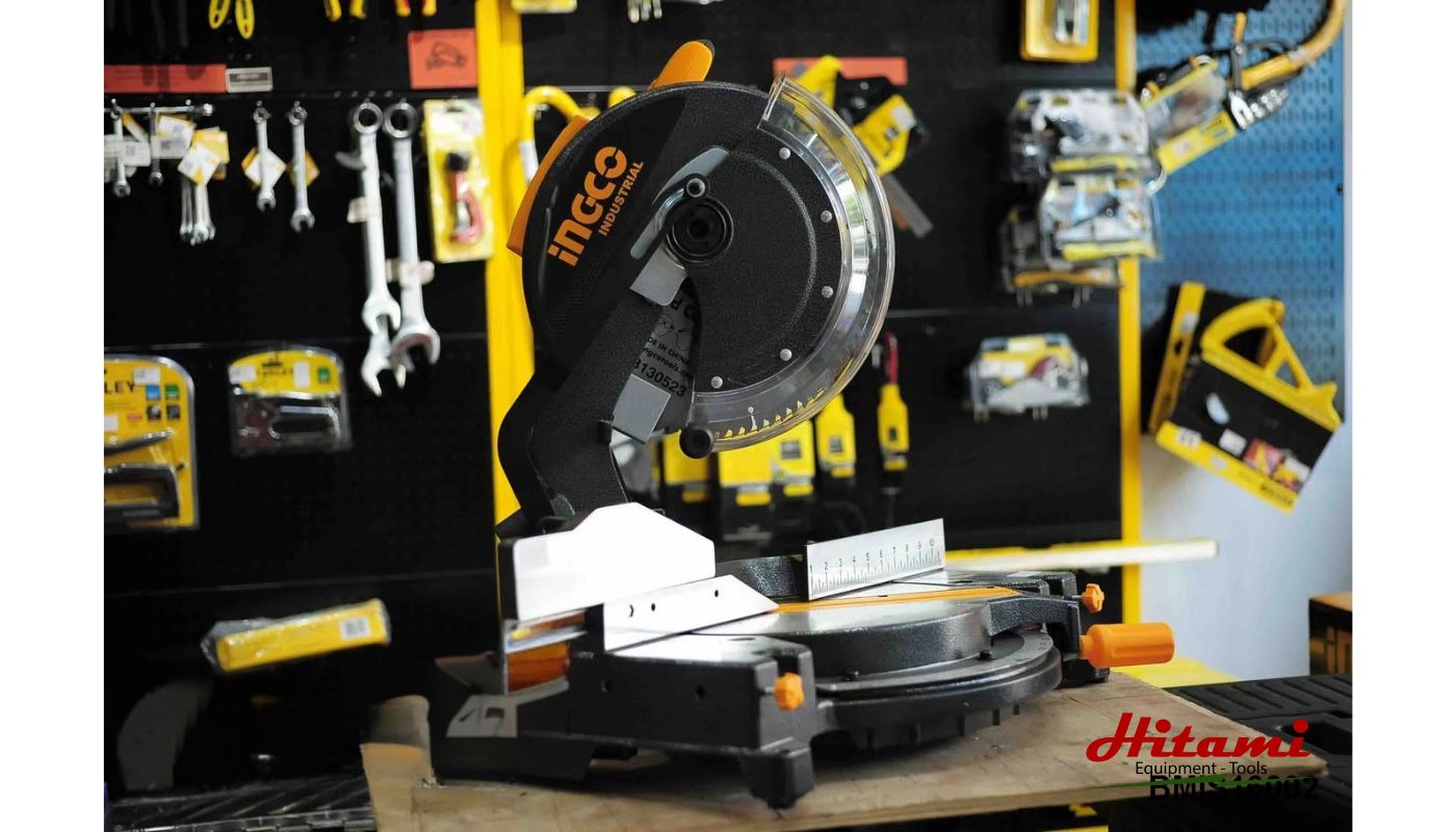 Máy cắt nhôm 1600W Ingco BMIS16002 (lưỡi cắt 305mm) 12 HÌnh ảnh thực tế máy cắt nhôm 1600W Ingco PBMIS14002